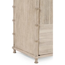 Mateo Modern Classic Beige Acacia Wood Bamboo Buffet|