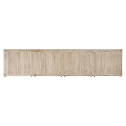 Mateo Modern Classic Beige Acacia Wood Bamboo Buffet|