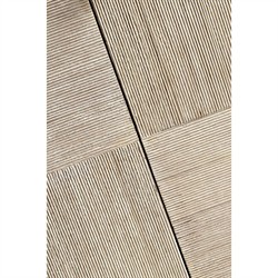 Mateo Modern Classic Beige Acacia Wood Bamboo Etagere|