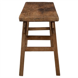 Mykhail Rustic Lodge Brown Wood Rectangular Console Table|