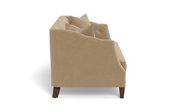 Willa Sand Dune Performance Velvet Sofa - 86"|