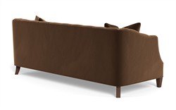 Willa Molasses Performance Velvet Sofa - 86&quot;|