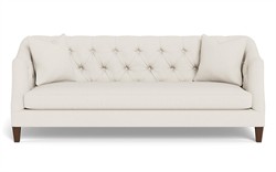 Willa Mascarpone Sustain Performance Basket Weave Sofa - 86&quot;|