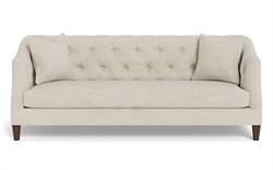 Willa Sugar Cookie Performance Boucle Weave Sofa - 86&quot;|