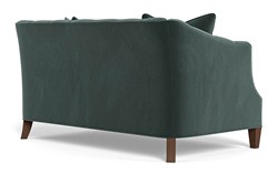 Willa Lagoon Performance Velvet Settee - 61&quot;|