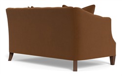 Willa Spice Performance Velvet Settee - 61&quot;|