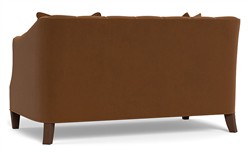 Willa Spice Performance Velvet Settee - 61&quot;|