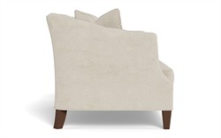 Willa Sugar Cookie Performance Boucle Weave Settee - 61&quot;|