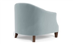 Willa Saltwater Blue Performance Velvet Chair|