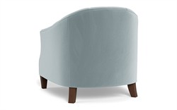 Willa Saltwater Blue Performance Velvet Chair|