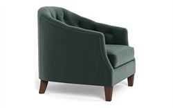 Willa Lagoon Performance Velvet Chair|