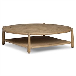 Salvador Aged Smoked Oak Coffee Table|