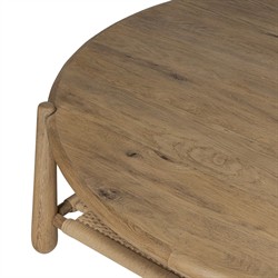 Salvador Aged Smoked Oak Coffee Table|
