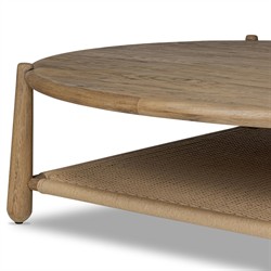 Salvador Aged Smoked Oak Coffee Table|