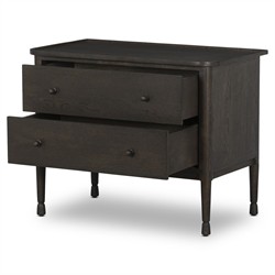 Franny Espresso Oak Nightstand|