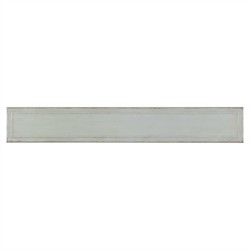 Sharise Coastal Beach Light Blue Maple Wood Rectangular Console Table|