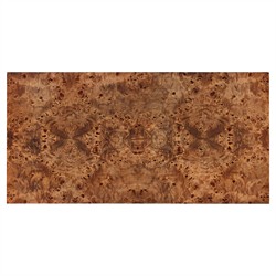 Marlo Modern Classic Dark Burl Coffee Table|