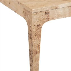 Marlo Modern Classic Light Burl Coffee Table|