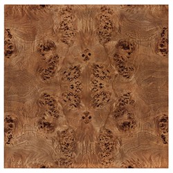 Marlo Modern Classic Dark Burl Side Table|