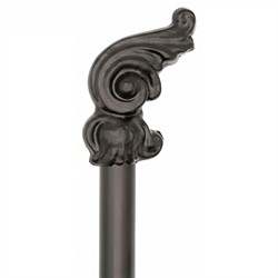 Beatrice Updated Traditional Beige Performance Iron & Brass Canopy Bed - Queen|