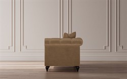 Rosehill Mocha Mist Performance Velvet Sofa - 88"|