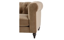 Rosehill Mocha Mist Performance Velvet Sofa - 88"|