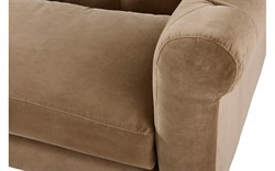 Rosehill Mocha Mist Performance Velvet Sofa - 88"|