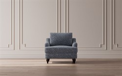 Willett Chocolate Mousse Performance Velvet Chair|