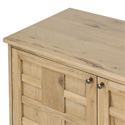 Constance Rustic Lodge Brown Oak Media Console - 66"|