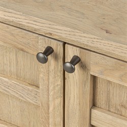 Constance Rustic Lodge Brown Oak Media Console - 66"|
