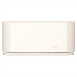 Beatrice Modern Classic Cream Painted Linen Oval Media Cabinet - 72"|