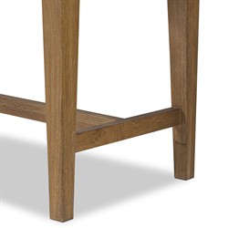 Lalaine Rustic Lodge Brown Oak Display Case|