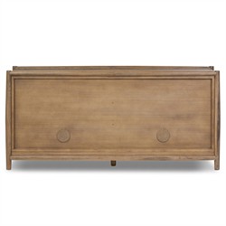 Genesis Updated Traditional Weathered Oak Media Cabinet - 64"|
