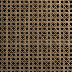 Kashton Mid Century Modern Taupe Mango Wood Arched Cane Sideboard|