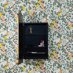 Ambrose French Country Gold Frame Medicine Cabinet Mirror|