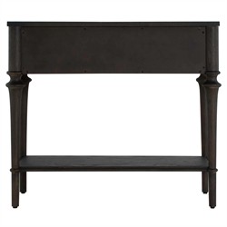 Andrea French Country Dark Oak Wood Nightstand|