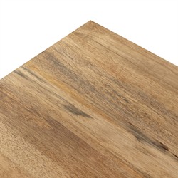 Rissa Modern Classic Brown Acacia Wood Desk|