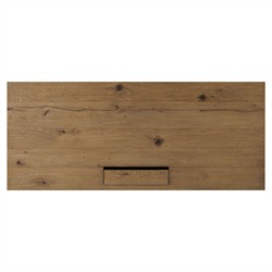 Lalaine Modern Classic Brown Oak Wood Desk|