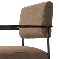 Faryn Modern Classic Brown Performance Office Chair|