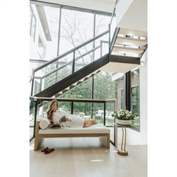 Lorianne Updated Traditional White Mixed Faux Floral Centerpiece|