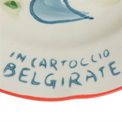 Coraline Coastal Multicolor Stoneware Hotel Restaurant Plate - Set of 12|