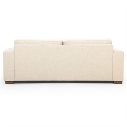 Samira Modern Classic Cream Performance Sofa - 86"|