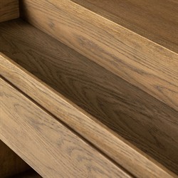 Clarence Modern Classic Black Oak Display Case|