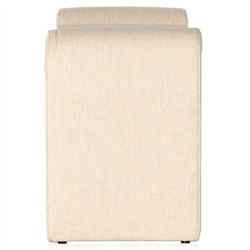 Brianne Modern Classic Cream Performance Bedroom Bench|