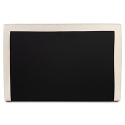 Eugene Modern Classic Cream Boucle Performance Bed - Queen|