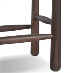 Savio Vintage White Outdoor Counter Stool|