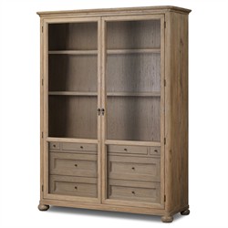 Sussex Drifted Oak Wide Cabinet|