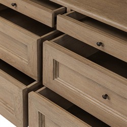 Sussex Drifted Oak Wide Cabinet|