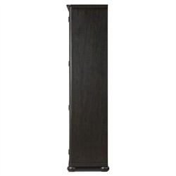 Sussex Smoked Black Wide Cabinet|