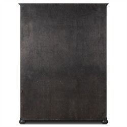 Sussex Smoked Black Wide Cabinet|